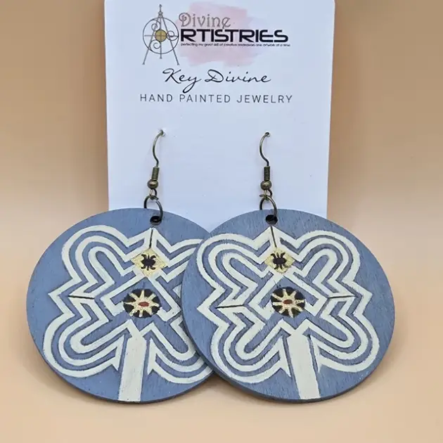 Circle Path of Guardianship Earrings
