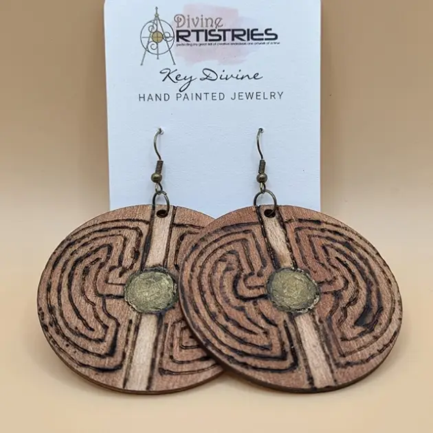 Circle Path of Resurrection Earrings